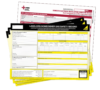 CP12 gas safety certificates & EICR Electrical Safety certificates for landlords